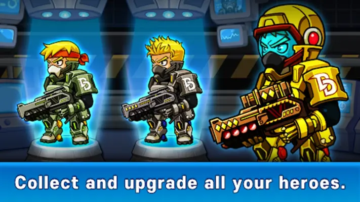 Heroes Defense Attack Zombie android App screenshot 1